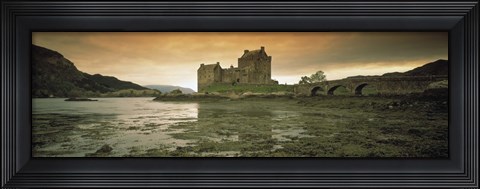 Framed Eilean Donan Castle at dusk, Scotland Print