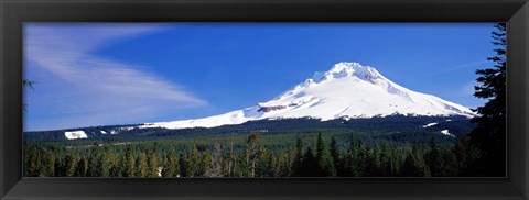 Framed Mount Hood OR USA Print