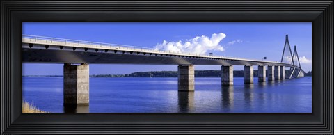 Framed Farobridge, Denmark Print
