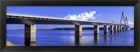 Framed Farobridge, Denmark Print