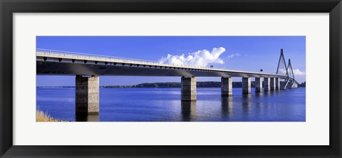 Framed Farobridge, Denmark Print