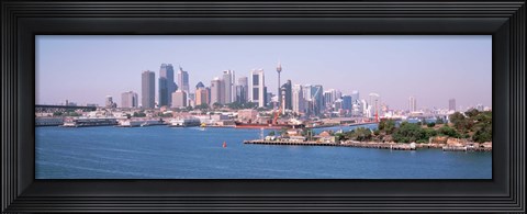 Framed Skyline Sydney Australia Print