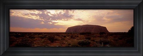 Framed Uluru-Kata Tjuta National Park Northern Territory Australia Print
