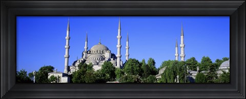 Framed Blue Mosque, Istanbul, Turkey Print