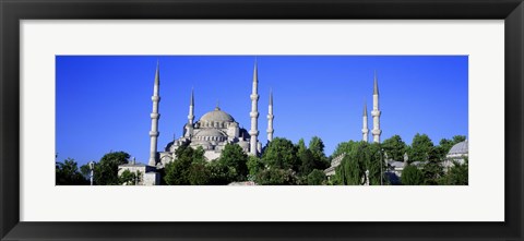 Framed Blue Mosque, Istanbul, Turkey Print