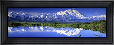 Framed Alaska Range, Denali National Park, Alaska, USA Print