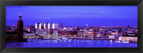 Framed City Hall, Stockholm, Sweden Print