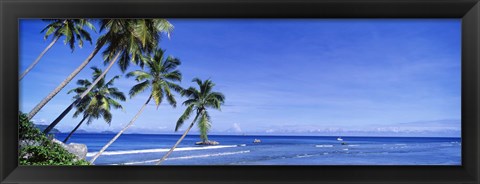 Framed La Digue Island, Seychelles Print