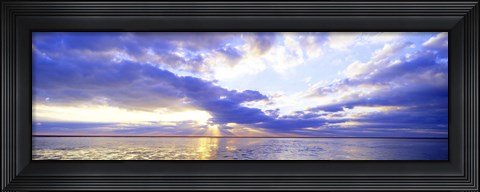 Framed Sunset, Germany Print