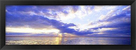 Framed Sunset, Germany Print