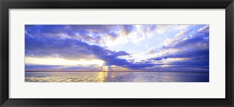 Framed Sunset, Germany Print