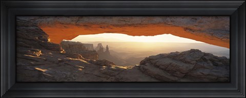 Framed Mesa Arch, Canyonlands National Park, Utah USA Print