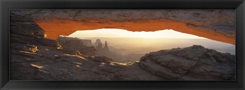 Framed Mesa Arch, Canyonlands National Park, Utah USA Print