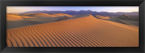 Framed Sand Dunes in Death Valley National Park, California Print