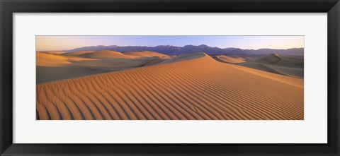 Framed Sand Dunes in Death Valley National Park, California Print