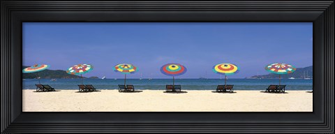 Framed Beach Phuket Thailand Print