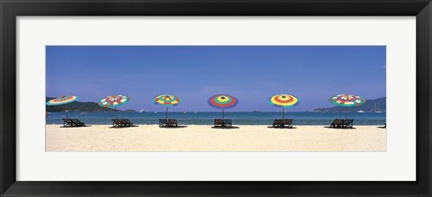 Framed Beach Phuket Thailand Print