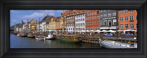 Framed Nyhavn Copenhagen Denmark Print