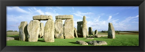 Framed Stonehenge, Wiltshire, England, United Kingdom Print