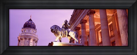 Framed Schauspielhaus, Deutscher Dom, Berlin, Germany Print