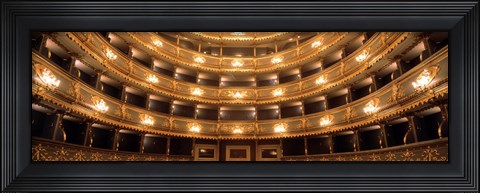 Framed Stavovske Theater, Prague, Czech Republic Print