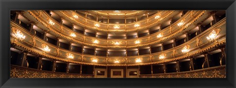 Framed Stavovske Theater, Prague, Czech Republic Print