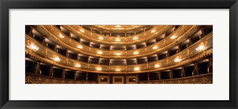 Framed Stavovske Theater, Prague, Czech Republic Print