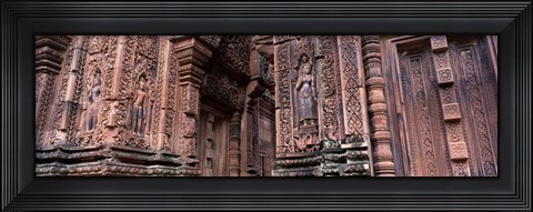 Framed Bantreay Srei nr Siem Reap Cambodia Print