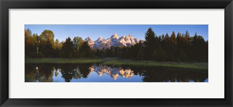 Framed Beaver Pond Grand Teton National Park WY Print