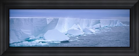 Framed Iceberg, Ross Shelf, Antarctica Print