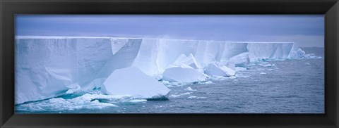 Framed Iceberg, Ross Shelf, Antarctica Print