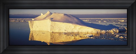 Framed Iceberg, Ross Sea, Antarctica, Print