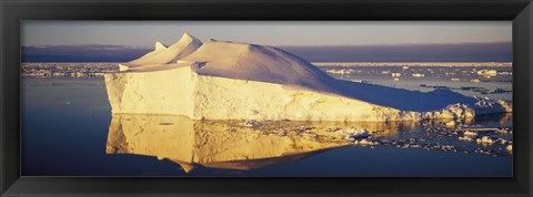 Framed Iceberg, Ross Sea, Antarctica, Print