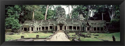 Framed Preah Khan Temple, Angkor Wat, Cambodia Print