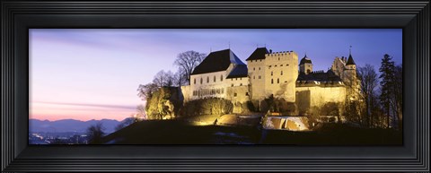 Framed Castle Lenzburg, Switzerland Print