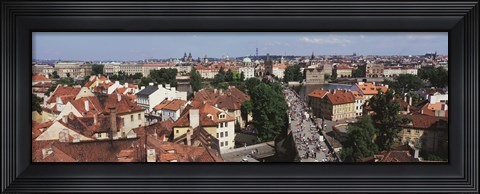 Framed Charles Bridge Prague Czechoslovakia Print