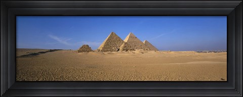 Framed Great Pyramids Giza Egypt Print