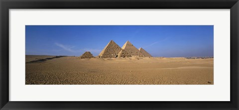 Framed Great Pyramids Giza Egypt Print