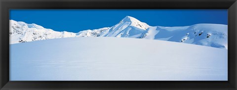 Framed Chugach Mountains Girdwood, Alaska, USA Print