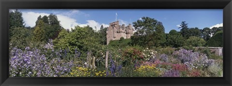 Framed Crathes Castle Scotland Print