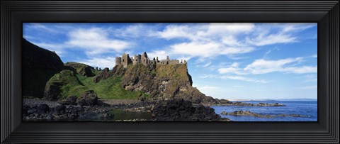 Framed Dunluce Castle, Antrim, Ireland Print