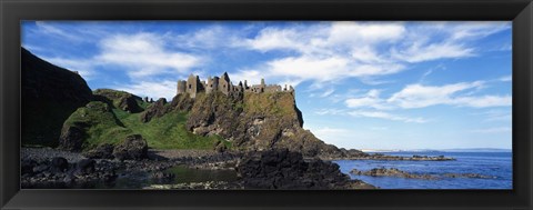 Framed Dunluce Castle, Antrim, Ireland Print