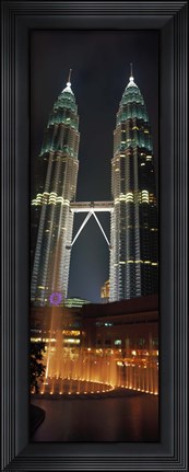 Framed Kuala Lumpur Malaysia Print