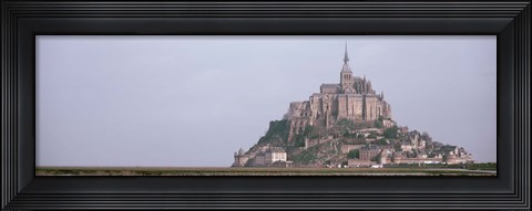 Framed Mont St Michel Normandy France Print