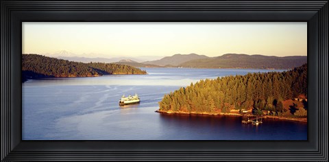 Framed San Juan Islands Washington USA Print