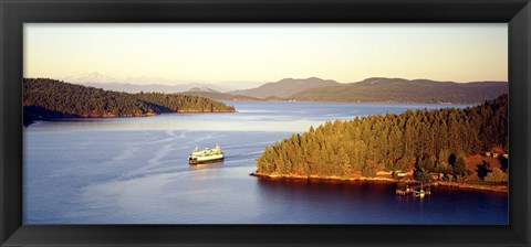 Framed San Juan Islands Washington USA Print