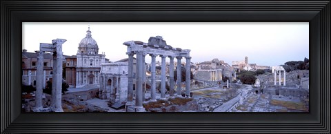 Framed Roman Forum Rome Italy Print