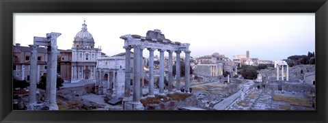 Framed Roman Forum Rome Italy Print