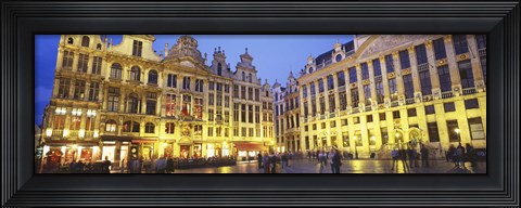 Framed Grand Place, Brussels, Belgium Print