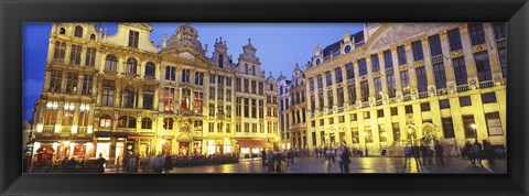 Framed Grand Place, Brussels, Belgium Print